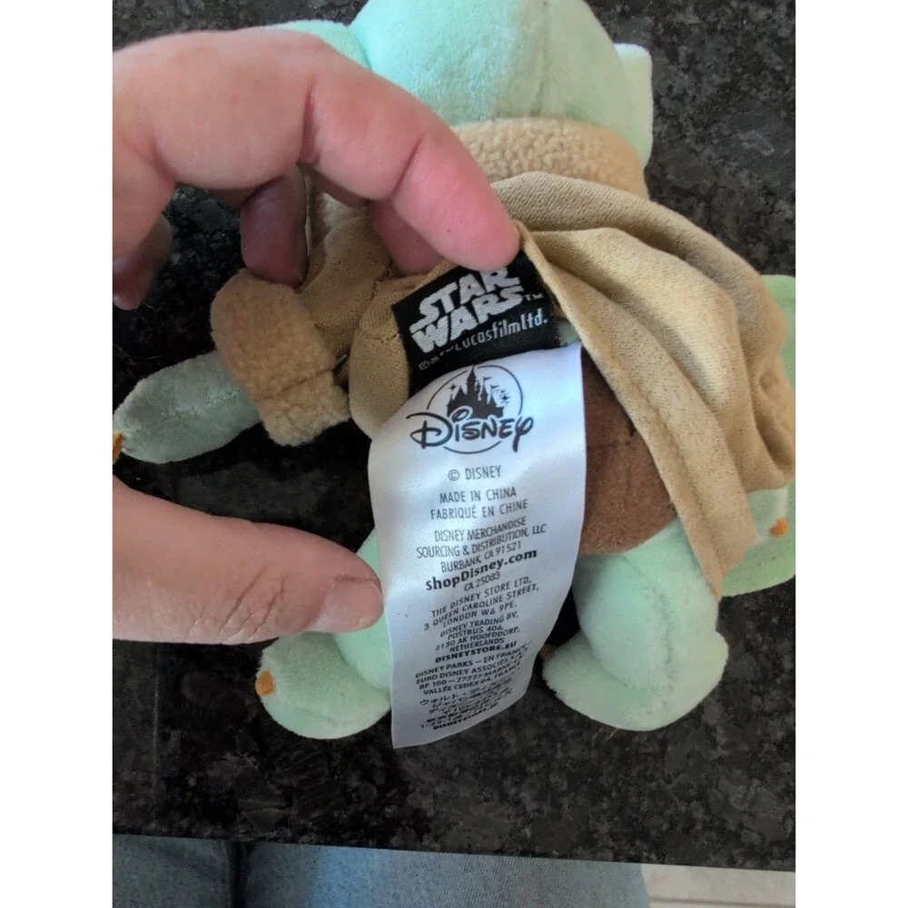 Disney Parks Grogu Shoulder Pal Plush w Base Star Wars and Tsum Stormtrooper